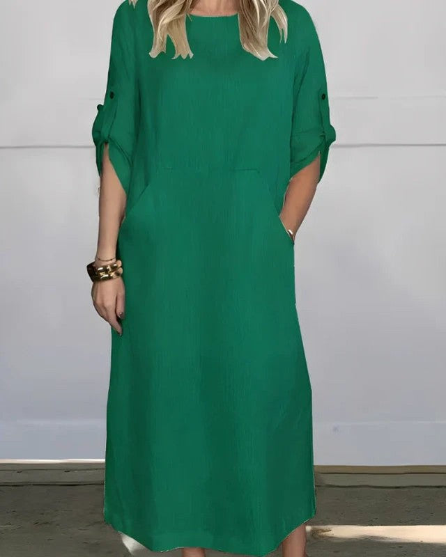 Vestido Casual Susan | Linho Puro - (Soltinho) — Videtare